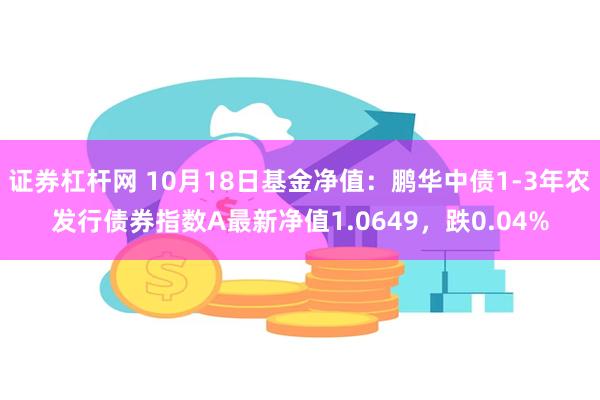 证券杠杆网 10月18日基金净值：鹏华中债1-3年农发行债券指数A最新净值1.0649，跌0.04%