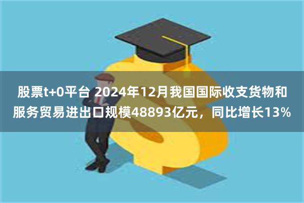 股票t+0平台 2024年12月我国国际收支货物和服务贸易进出口规模48893亿元，同比增长13%