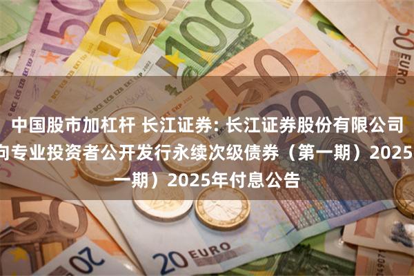 中国股市加杠杆 长江证券: 长江证券股份有限公司2023年面向专业投资者公开发行永续次级债券（第一期）2025年付息公告